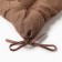 Siddle Romb 40x40x4cm Colorine Chocolate Chocolate Jacquard PA100%