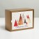 Folding box "New Year", 20 x 15 x 10 cm, new year