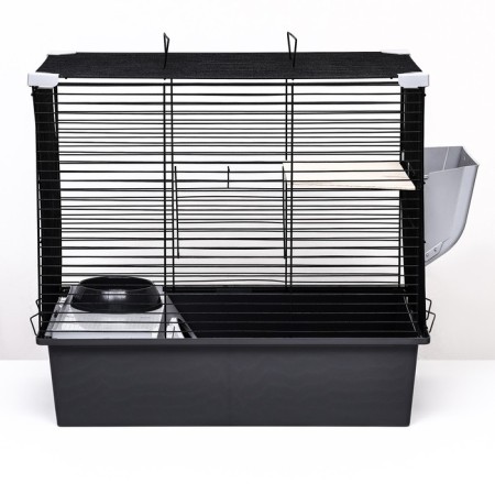 Cage for chinchilla "Pijon" No. 19, collapsible, 58 x 40 x 49, gray-10