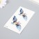Tattoo on the body color "bats" 10.5x6 cm