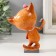 Souvenir Polystone Lak "A cat with a glass" 8.3x6.2x13.8 cm
