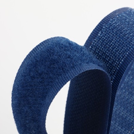 Velcro, 20 mm × 25 ± 1 m, dark blue color-3