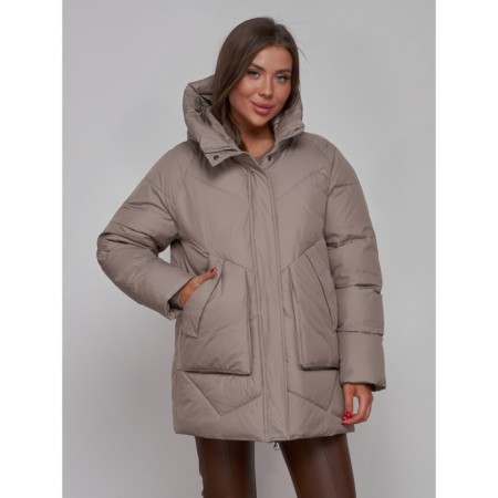 Winter jacket, size 56, light brown color-16