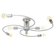 Chandelier 2139/8wt E27 40W white 88x88x20 cm Bayerlux