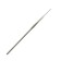 IMRA hook for thin yarn without a handle, steel, with a guide area of ​​1.0 mm