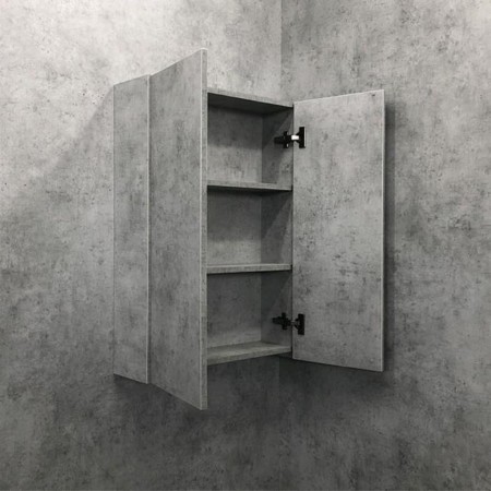 Closure of the suspended Comforty "Oslo-60", Bright concrete-4