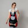 Kitchen apron “What do you want?”, Size 50x70 cm