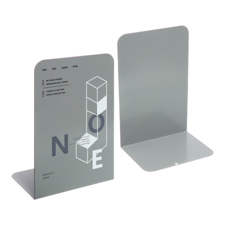 Book stands "Geometry", 2 pieces, gray