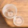 Flower pot with pallet No. 3 "Aleb" Bely, 1 l