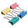 A set of paper clamps is 41mm, 12 pieces, 4 colors, in a cardboard box