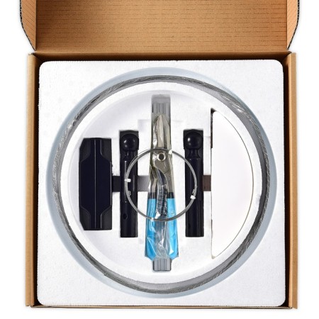 The cable light system ST LUCE. ST960.437.10. Ray. 1x10 W, LED, 3000K, 6000 LM, 600x0.8 cm, black color-3