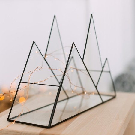 Florarium "Mountains" (Suts Copper)-2