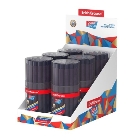 Ballic pen Autom. Erichkrause Colortouch dots in Blue, node 0.7 mm, flu, black. Syn.-5