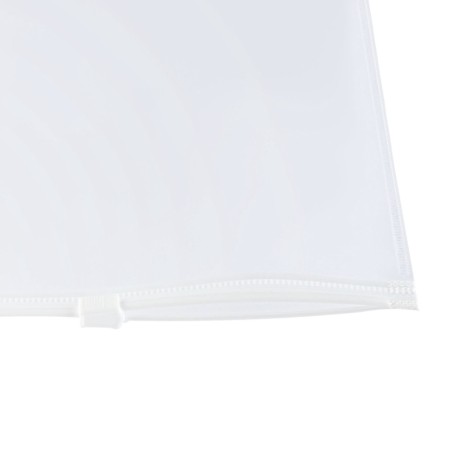 A4, 150 μm zip folder, 150 μm, Calligrata, a make-up pocket, white lightning-5