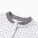 Body with a long sleeve, color gray peas, height 62
