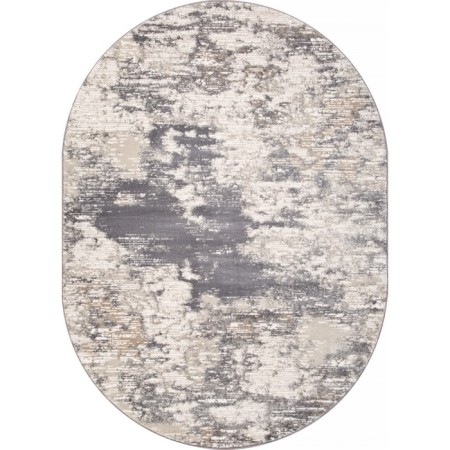 Oval Merinos Atlantis carpet, size 200x290 cm, color Beige