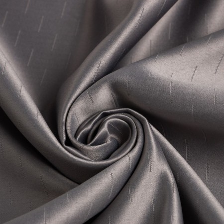 Curtain curtain Ethel "strokes" color is gray, on eyelets 250x265 cm, 100% p/-2