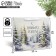 Laminated vertical "Winter Forest", M 26 x 30 x 9 cm, New Year