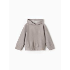 Children's hoodie minaku, gray color, height 134 cm