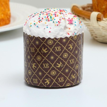 Paper form for cake "HB", 70 × 60 mm