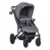 Walking stroller Farfello Bonnie, Smoke Grey color