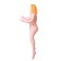 Infutal doll Toyfa Dolls-X Celine, with a realistic head, blonde, with three holes