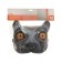Pillow on the headrest Matech Animals Line, Lemur, 30 x 25 x 10 cm, gray