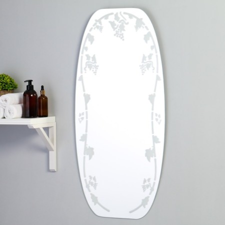 Mirror "Wave", single -layer, wall, 91 × 45 cm