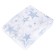 Sheet on the elastic band "Stars", size 60x120 cm, white color