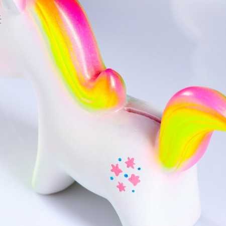 Piggy bank "Unicorn" Rainbow, 21x19cm-5