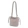 Female bag, artificial leather, beige 20x10x20 cm