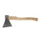 Top forged tundra, wooden ax B3, covered with a “walnut” stain, 1200 g