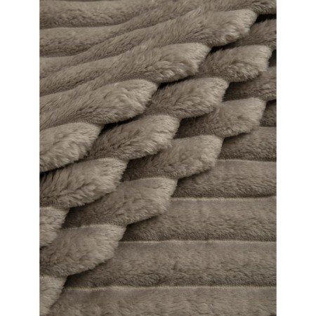 Texrepublic blanket, size 150x200 cm, brown color-3