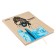 Universal diary for grade 1-11 Smile, solid cover, artificial leather, silk-screen printing, lies, 80 g/m2
