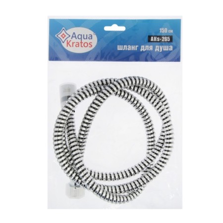 Shower hose, 150 cm, with anti -spinning, in silicone braid-2