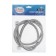 Shower hose, 150 cm, with anti -spinning, in silicone braid
