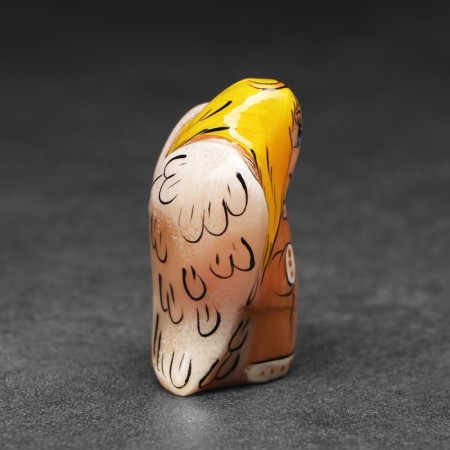Souvenir "Angel", 5 x 2 x 5 cm, selenite-1