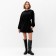 Women's dress Minaku: Casual Collection Black Color, Rr. 44