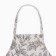 Apron Ethel "Black Flowers" 60x70cm, 100% HL, sarzha 190 g/m2