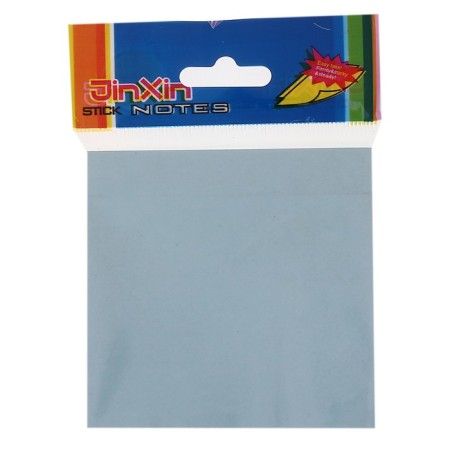 Block with a sticky edge, 76 mm x 76 mm, 100 sheets, pastel, blue-4
