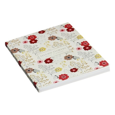 Diary on the gluing undated A6 64 sheets, soft cover, Garden Beauty-1