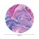 Tablecloth on the table “displacement of colors”, round, Saten, d = 150 cm