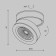 Ceiling light Technical C022CL-12W4K-B-1, LED, 12 W, 100x100x55 mm, 1130 lm, 4000k, black