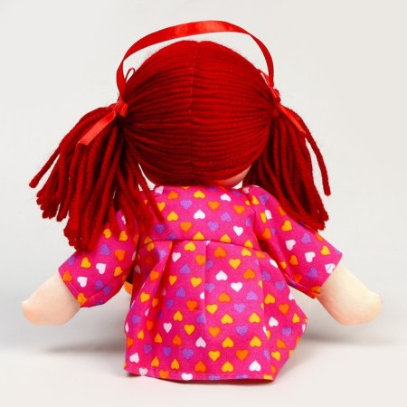 Doll "Vika", with a brooch, 30cm-4