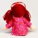 Doll "Vika", with a brooch, 30cm