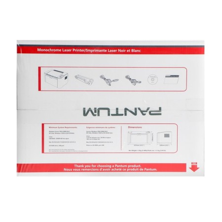 Laser Pantum Pantum P2518, 600x600 DPI, USB, A4, Gray-11