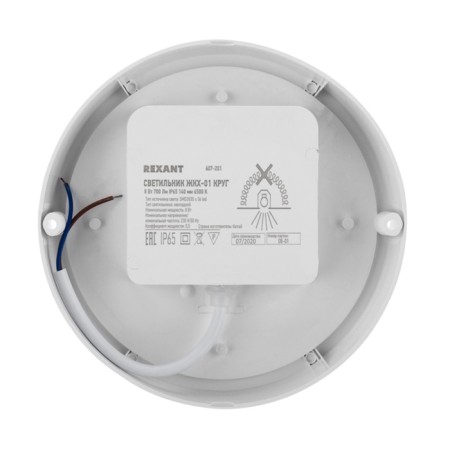 Luminer LED LED dust -proof circle IP65 8W 700lm 6500K REXANT-5