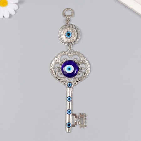 Suspension from the evil eye "Medallion and key" 22 cm