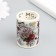 Adhesive tape paper "red flowers" width 5.4 cm winding 3 m 5.4x3.8x3.8 cm