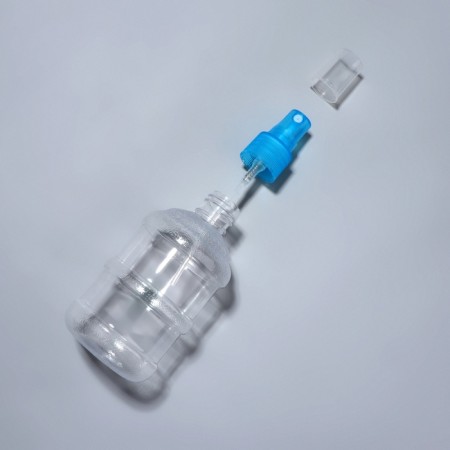 A bottle for storage, with a spray, 150 ml, blue color-3